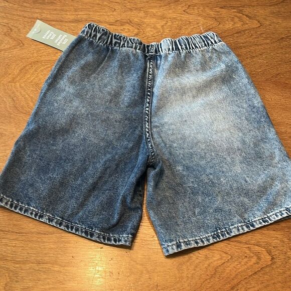 NWT H&M Light Wash Youth Jean Shorts - Picture 4 of 7